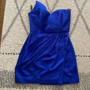 Guess by Marciano blue stain mini dress